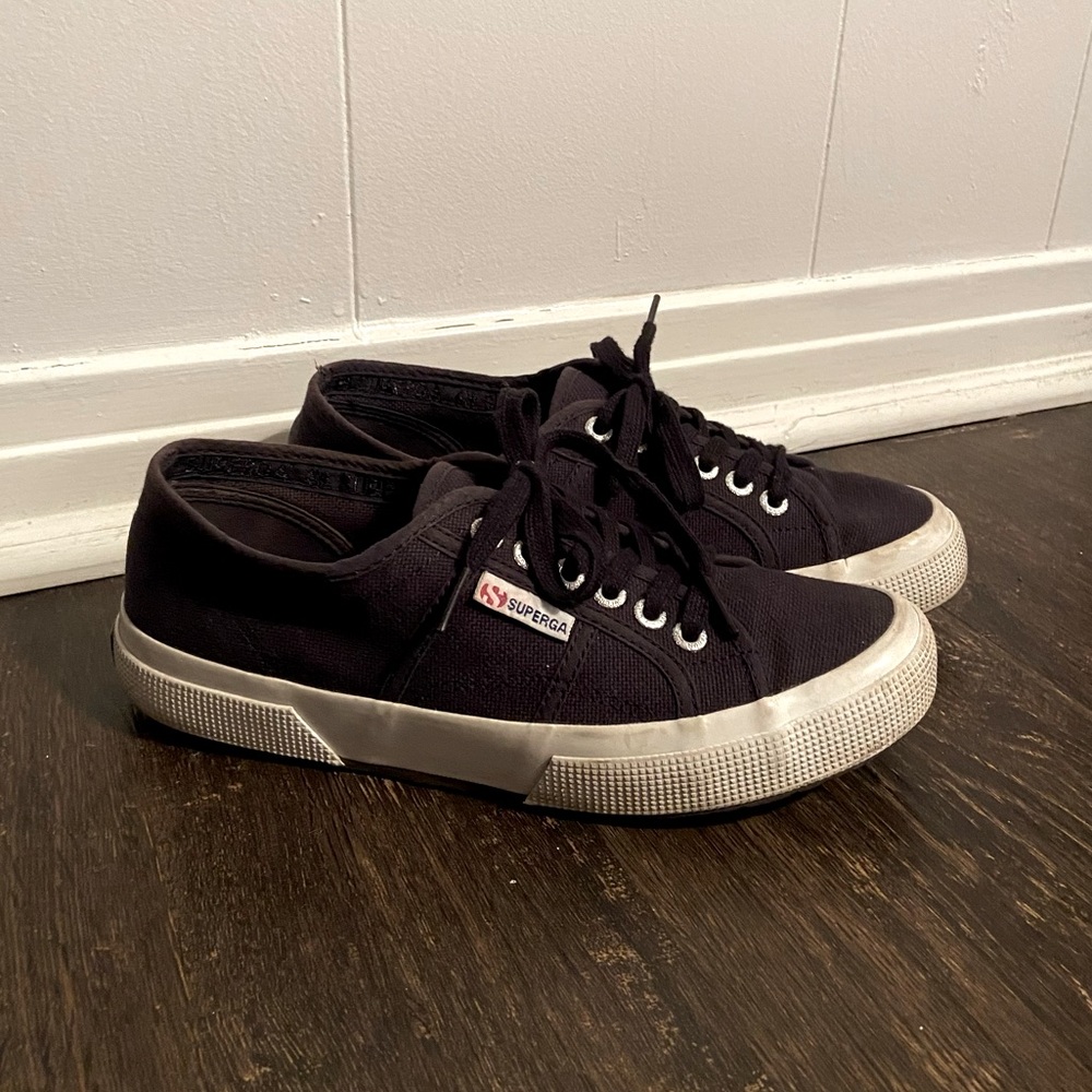 Black Supergas Size 8 - Size 39 - women’s